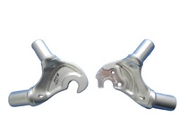 Pattes en aluminium services de forgeage d'aluminium personnalisés Pattes de vélo en aluminium forgeage