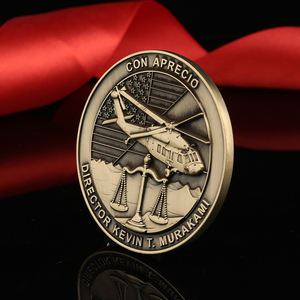 Euramerican Antique Bronze Rétro Tarot Pièce Antique Laiton Constellation Géomancie Pièce Croix Logo Fengshui Souhait Bénédiction Cadeau - Product Image 2