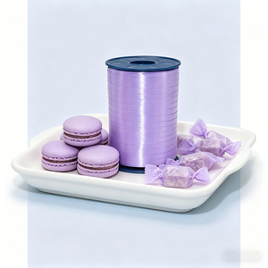 Nastro decorativo Cinta Lila Mate da 500m in plastica di alta qualità, confezione da 3 pezzi. - Product Image 6