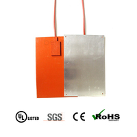 Usine de coussinets chauffants avec 17 ans d'expérience, certifiée IATF, CE, ROHS, ISO9001, chauffe-éléments en silicone vulcanisé, capteur de température NTC, 12-48V