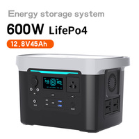 Générateur solaire extérieur CXS Solar 400W/600W/800W avec batterie LiFePO4, écran LCD, protections multiples - Station d'alimentation portable
