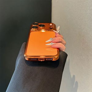 Custodia Trasparente in Silicone Morbido con Placcatura di Lusso per <span class=keywords><strong>iPhone</strong></span> 17 16 <span class=keywords><strong>Pro</strong></span> <span class=keywords><strong>Max</strong></span> <span class=keywords><strong>11</strong></span> 12 13 14 15 <span class=keywords><strong>Pro</strong></span> 17Air con Protezione <span class=keywords><strong>Fotocamera</strong></span> - Product Image 4