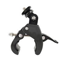 Support de fixation pour caméra DV DSLR MIAOTU A102 de haute qualité, pince pour guidon de vélo, support de trépied, accessoires pour caméra d'action