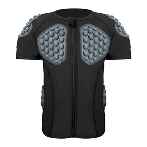 YOUNGSON Custom Eva Sponge Youth Boys Sports Body <b>Protector</b> Kid Padded Compression Shirts And Shorts For Soccer Skate Football G - Product Image 6