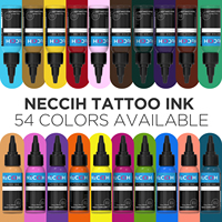 Juego de Tinta Orgánica para Tatuajes de 14 Colores, Precio de Fábrica, Marca Privada, Alta Calidad, 30 ml, Pigmento para Arte Corporal, Suministros para Tatuajes