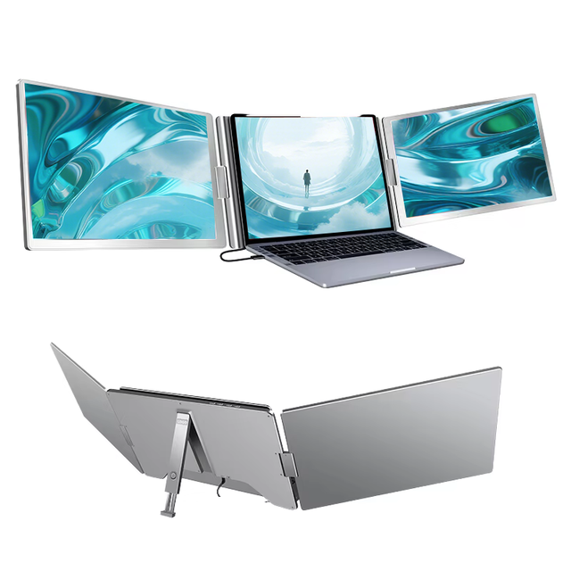 14.1 Inch Portable Laptop Screen Extender Monitor Display Type-C Triple Monitor