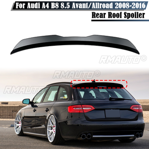 Aileron de toit arrière pour Audi A4 B8 8.5 Avant / Allroad 2008 - 2016, aileron de coffre ABS, accessoires de voiture - Product Image 1