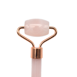 Rouleau de quartz rose de rose de <span class=keywords><strong>jade</strong></span> naturel pour le visage Authentique rouleau facial de quartz de rose, <span class=keywords><strong>masseur</strong></span> de rouleau d - Product Image 4