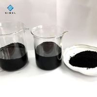 Soufre noir de haute qualité Br 100% 120% 140% 160% 180% 200% 220% 240% en poudre, qualité industrielle, marque SIMEL, colorants textiles, 25 kg