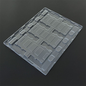 Personalised Packaging Blister Vacuum Tray Custom Clear Plastic Insert Packaging Tray