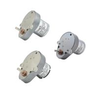 Moteur à engrenages plat CC miniature TYHE à double arbre 65*48mm, 12v 6v, faible puissance 6w, couple élevé 1.5nm, faible vitesse 350 tr/min, avec certification CE