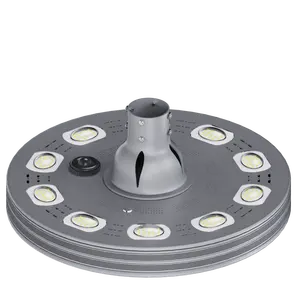 UFO Shape 8 Head Round Die-casting Aluminum 160w 200w 240w All In 1 Solar Led Street Light Solar Street Lamp