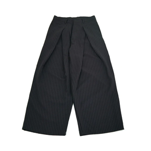 All'ingrosso <span class=keywords><strong>pantaloni</strong></span> a righe in tessuto di lana di alta qualità moda classica Casual comodi e scuri grigiati a righe da <span class=keywords><strong>uomo</strong></span> - Product Image 6