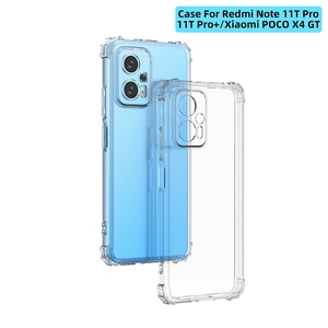 เคสโทรศัพท์นิ่มกันกระแทกมุมถุงลมนิรภัย,เคสใสแบบบางสำหรับ <span class=keywords><strong>Xiaomi</strong></span> Poco X4 GT Fundas สำหรับ Celular - Product Image 4