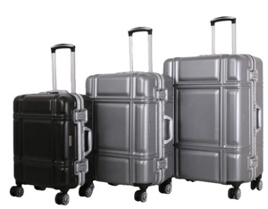 Valise à roulettes en plastique dur ABS Super léger, 1 ensemble <span class=keywords><strong>de</strong></span> 3 bagages à main, valise - Product Image 1