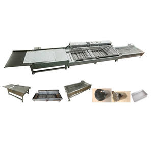 Commercial turc Loukoumades allemagne marque 6 rangées automatique Mini beignet boule forme fabricant friteuse Machine - Product Image 6