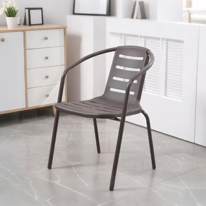 New Outdoor Villa Hotel Balcony Aluminum <b>Mesh</b> Dining Chair Garden - Product Image 1
