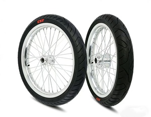 Jeu de roues à rayons Supermoto 17 pouces, jantes en aluminium CNC, pneus 70/<span class=keywords><strong>90</strong></span>-17 et <span class=keywords><strong>90</strong></span>/80-17, chambre à air pour Sur-Ron Light Bee/Ultra Bee/Segway X260 - Product Image 4
