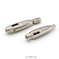 Clip elliptique en acier inoxydable pour câble métallique 32 mm certifié CE Nickel/Chrome noir/Blanc pour éclairage LED et luminaires suspendus