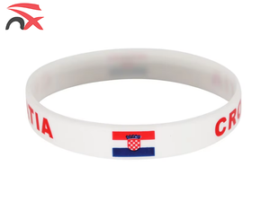 Bracelets en silicone élastiques de haute qualité, de différentes couleurs, avec drapeau du <span class=keywords><strong>Mexique</strong></span>, en promotion, pour cadeaux - Product Image 6