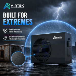 Bomba de Calor de Fuente de <span class=keywords><strong>Aire</strong></span> R32 de 5KW, 7KW, 9KW, 11KW, 15KW, 18KW, 21KW, 25KW, 28KW, Calentador de Mini Spa, Bomba de Calor para Piscina con Inversor DC, Calentador de Agua - Product Image 3