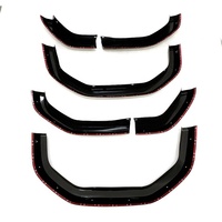 4 pièces de garnitures d'arche de roue élargies en ABS au design modifié pour Toyota Land Cruiser Prado LC250 2024 2025 Accessoires