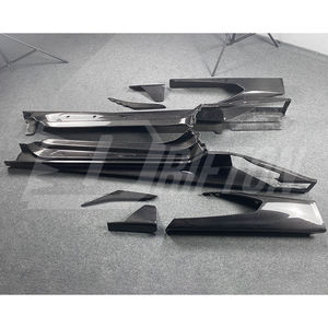 Juego de faldones laterales de fibra de carbono estilo MSY para Lamborghini Huracan LP580 LP610 2014-2019 - Product Image 5