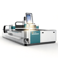 Meilleure Vente : Machine de découpe laser à fibre à plateforme unique 3000W/6000W, découpeuse laser CNC pour tôles métalliques avec chargement automatique Cypcut