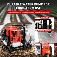 Pompa Air mesin bensin kecil portabel mesin bensin kecil 13hp pompa air untuk pertanian