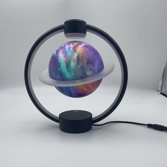 Hotsale Magnetic Levitation Suspension Floating Saturn Speaker Lamp Light for Gift Christmas