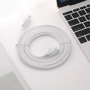Oem ODM phẳng CAT5e CAT6 cat6A CAT7 cat8 Ethernet UTP FTP 0.5 M 1M CAT6 vá dây mỏng Cat6 vá Cáp tùy chỉnh - Product Image 4