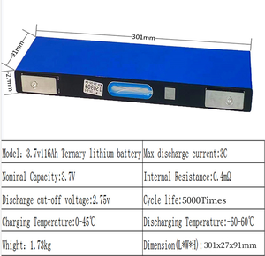แบตเตอรี่ลิเธียมไอออนแบบแท่งปริซึมชนิด NMC ขนาด 3.7V 116Ah 120Ah ใหม่ สำหรับรถยนต์ไฟฟ้า ยี่ห้อ CATL - Product Image 6