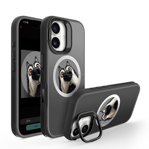 Tích Hợp Chân Đế DIY Tùy Chỉnh Hình Ảnh HD 4 Màu Sắc Thông Minh NFC E-Ink Từ Không Thấm Nước Sang Trọng Trường Hợp Điện Thoại Cho 17 Pro - Product Image 6