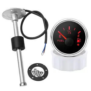 Phổ Marine thuyền nhiên liệu Đo mức độ cảm biến phía ngoài động cơ dầu Meter cho 0-190ohm