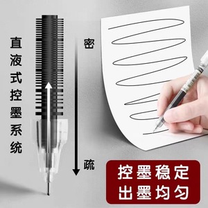 ปากกาลูกลื่นแบบหมึกเจลแห้งเร็ว 0.5 มม. สีดำ สำหรับนักเรียนและอุปกรณ์สำนักงาน ยี่ห้อ Big Spending Direct - Product Image 4