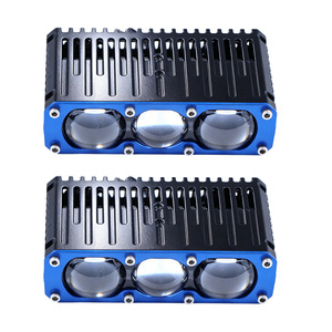 Cheap Price New Three Lens Direct Led Work Lights Grille <b>Spotlights</b> 12V High Power Grille Lights for Car Motorcycle - Product Image 1