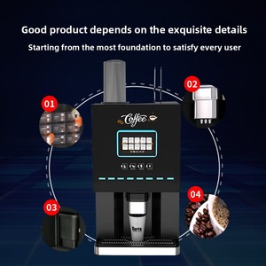 Fully <b>Automatic</b> Commercial Desktop <b>Coffee</b> Vending <b>Machine</b> Small Cross-Border Beverage Vendor QR Code Self-Service SDK Function S - Product Image 2