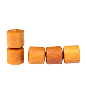 Cuentas de madera de sándalo Xinshantanxiang de 8 mm para hacer pulseras, cuentas espaciadoras, cuentas sueltas de madera - Product Image 3