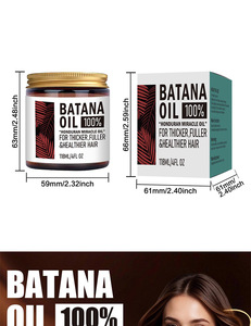 Beurre d'huile de Batana du Honduras 100% biologique en vrac, favorise la croissance des cheveux, répare les cheveux abîmés pour hommes et femmes - Product Image 3