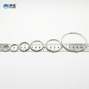 Ewang Metal File Paper Book <b>Clips</b> Binding <b>Rings</b> Loose Leaf Binder <b>Ring</b> - Product Image 2