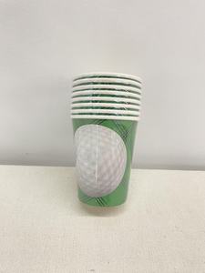 Assiettes en papier jetables DAMAI, assiettes en papier sur le thème du sport, assiettes en papier sur le thème du tennis - Product Image 4