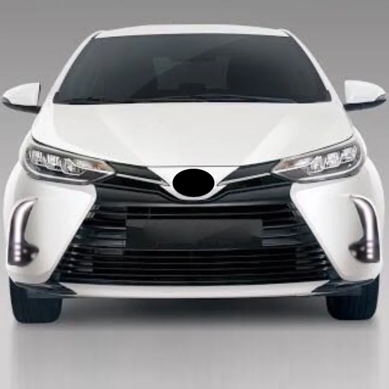 Gobison, высококачественные товары, желтый сигнал поворота, дневные ходовые огни, противотуманные фары для Toyota Yaris 2020 - 2022