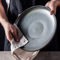 Vaisselle en porcelaine personnalisée avec logo pour hôtels, restaurants, assiettes en porcelaine, plats et assiettes en céramique, ensembles de vaisselle Japandi