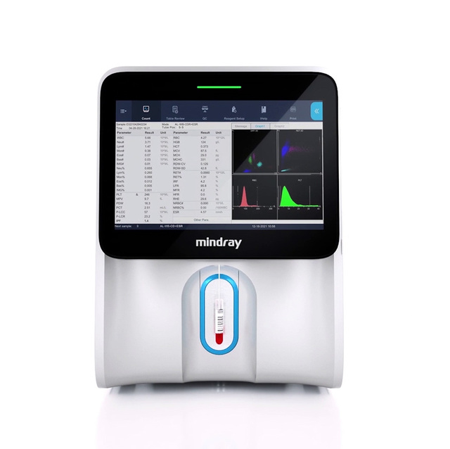 Mindray BC-700/BC-720 5 Part Hematology Analyzer with ESR /Automatic Cute Five-Part CBC/Blood Cell Counter for Vet Use