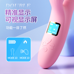 Mainan Seks Vibrator Vagina Dildo Silikon Kelinci Baru 2024 untuk Wanita Dewasa - Product Image 2