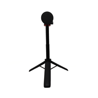 Moniteur portable avec support magnétique puissant et plaque de fixation murale VESA, vis en ABS, noir, capacité de charge 2 kg