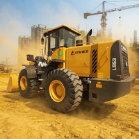 Sdlg L953 Front- und Schaufelradlader Gebrauchter Cummins-Motor TCM Hydraulikpumpe 17 Tonnen Nennlast Guter Betriebszustand