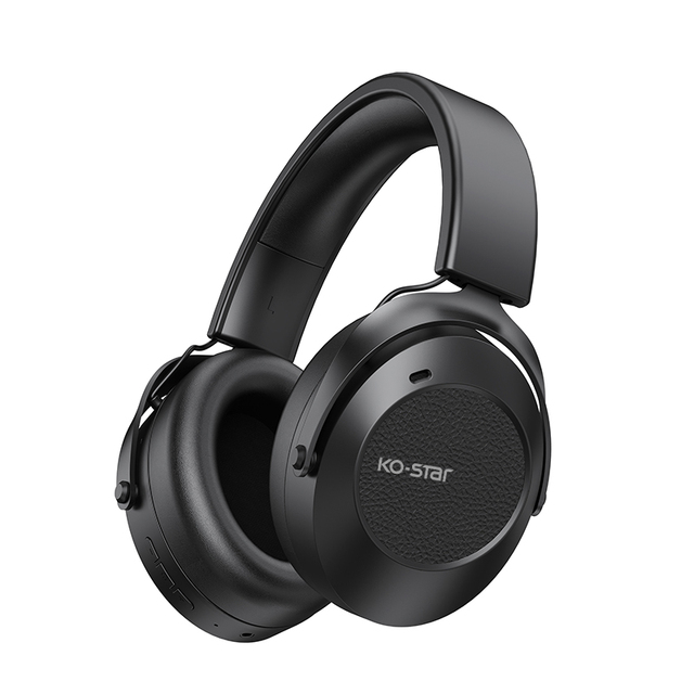 50mm Driver Headphone Over the Ear Best Noise Canceling Headphone bluetooth Neckband Headset