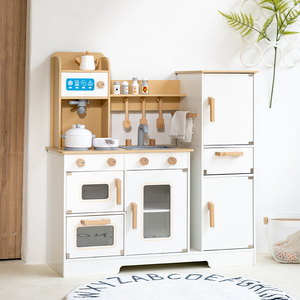 Graziosa <span class=keywords><strong>Cucina</strong></span> Giocattolo in Legno per Piccoli Chef QA0034 - Product Image 1