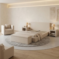 Fauteuil d'appoint moderne rembourré en tissu de luxe pour hôtel, chambre à coucher, salon - Fabricant OEM